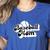 Baseball Mom Vintage Team Swag Women's Heather T-Shirt Heather True Royal Baseball Mom Vintage Team Swag Women's Heather T-Shirt Heather True Royal