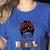 I Am Baseball Mom Women's Heather T-Shirt Heather True Royal I Am Baseball Mom Women's Heather T-Shirt Heather True Royal