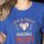 Baseball Moms Game Practice Sports School Kids Women's Heather T-Shirt Heather True Royal
