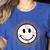 Baseball Vibes Baseball Mom Women's Heather T-Shirt Heather True Royal