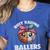 Busy Raising Ballers Basketball Baseball Mom For Women Women's Heather T-Shirt Heather True Royal Busy Raising Ballers Basketball Baseball Mom For Women Women's Heather T-Shirt Heather True Royal