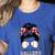 Busy Raising Ballers Messy Bun Funny Baseball Mom Women's Heather T-Shirt Heather True Royal Busy Raising Ballers Messy Bun Funny Baseball Mom Women's Heather T-Shirt Heather True Royal