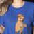 Capybara Calm Your Mitts Baseball Mom Sport Lover Tee Women's Heather T-Shirt Heather True Royal