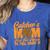 Catcher's Mom And Not Afraid Leopard Baseball Mom Women's Heather T-Shirt Heather True Royal Catcher's Mom And Not Afraid Leopard Baseball Mom Women's Heather T-Shirt Heather True Royal