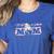 Cool Baseball Mom Mother's Day Mama Woman Cute Women's Heather T-Shirt Heather True Royal