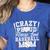 Crazy Proud Always Loud Baseball Mom Saying Graphic Premium Tri-Blend Women's Heather T-Shirt Heather True Royal Crazy Proud Always Loud Baseball Mom Saying Graphic Premium Tri-Blend Women's Heather T-Shirt Heather True Royal