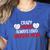 Crazy Proud Always Loud Baseball Mom Shirt Baseball Women's Heather T-Shirt Heather True Royal Crazy Proud Always Loud Baseball Mom Shirt Baseball Women's Heather T-Shirt Heather True Royal