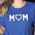Cute Baseball Mom Favorite Player Mother's Day Women's Heather T-Shirt Heather True Royal