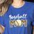 Cute Baseball Mom Leopard Print Mom For Mother's Day Women's Heather T-Shirt Heather True Royal Cute Baseball Mom Leopard Print Mom For Mother's Day Women's Heather T-Shirt Heather True Royal