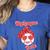 Cute Love Baseball BigLeague Babe Hot Baseball Mom Women's Heather T-Shirt Heather True Royal