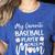 My Favorite Baseball Player Calls Me Mom For Baseball Mom Premium Women's Heather T-Shirt Heather True Royal My Favorite Baseball Player Calls Me Mom For Baseball Mom Premium Women's Heather T-Shirt Heather True Royal
