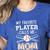 My Favorite Player Calls Me Mom Baseball Mom Game Day Women's Heather T-Shirt Heather True Royal My Favorite Player Calls Me Mom Baseball Mom Game Day Women's Heather T-Shirt Heather True Royal