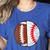 Football Baseball Player Football Baseball Mom Women's Heather T-Shirt Heather True Royal Football Baseball Player Football Baseball Mom Women's Heather T-Shirt Heather True Royal