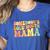 Groovy Somebody's Loud Mouth Mama Baseball Mom Mother's Day Women's Heather T-Shirt Heather True Royal Groovy Somebody's Loud Mouth Mama Baseball Mom Mother's Day Women's Heather T-Shirt Heather True Royal