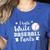 I Hate White Baseball Pants Quote For a Baseball Mom Women's Heather T-Shirt Heather True Royal I Hate White Baseball Pants Quote For a Baseball Mom Women's Heather T-Shirt Heather True Royal