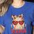 Heart Glasses Baseball Mama Baseball Mom Mother's Day Women's Heather T-Shirt Heather True Royal