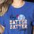 Hey Batter Batter Swing Graphic For Baseball Moms Women's Heather T-Shirt Heather True Royal Hey Batter Batter Swing Graphic For Baseball Moms Women's Heather T-Shirt Heather True Royal