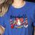 Leopard Baseball Mom Game Day Vibes Mother's Day Women's Heather T-Shirt Heather True Royal