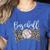Leopard Baseball Mom Matching Softball Mama Family Matching Women's Heather T-Shirt Heather True Royal Leopard Baseball Mom Matching Softball Mama Family Matching Women's Heather T-Shirt Heather True Royal