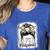 Leopard Messy Bun Mom Mother's Day Baseball Mommy Women's Heather T-Shirt Heather True Royal Leopard Messy Bun Mom Mother's Day Baseball Mommy Women's Heather T-Shirt Heather True Royal
