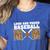 Loud And Proud Baseball Mom Leopard Mama Loves Women's Heather T-Shirt Heather True Royal