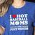 I Love Hot Baseball Mom Wieners Women's Heather T-Shirt Heather True Royal I Love Hot Baseball Mom Wieners Women's Heather T-Shirt Heather True Royal