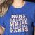 Mom Against Baseball Pants Baseball Mom Women's Heather T-Shirt Heather True Royal