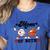 Mom Of Both Basketball Baseball Mom Women's Heather T-Shirt Heather True Royal Mom Of Both Basketball Baseball Mom Women's Heather T-Shirt Heather True Royal