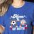 Mom Of Both Soccer Baseball Mom Of A Baseball Soccer Player Women's Heather T-Shirt Heather True Royal Mom Of Both Soccer Baseball Mom Of A Baseball Soccer Player Women's Heather T-Shirt Heather True Royal