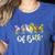 Mom Of Both Softball Baseball Mom Premium Women's Heather T-Shirt Heather True Royal Mom Of Both Softball Baseball Mom Premium Women's Heather T-Shirt Heather True Royal