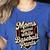 Moms Against Baseball Pants Baseball Mom Premium Tri-Blend Women's Heather T-Shirt Heather True Royal