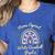 Moms Against Baseball Pants Baseball Mom Rainbow Women's Heather T-Shirt Heather True Royal