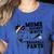 Moms Against White Baseball Pants Funny Baseball Mom Women's Heather T-Shirt Heather True Royal