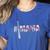 Number One Baseball Mom For Mothers Day Baseball Mama Women's Heather T-Shirt Heather True Royal
