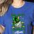 One Lucky Baseball Mom St Patricks Day One Lucky Mom Women Women's Heather T-Shirt Heather True Royal