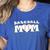 Proud Baseball Mom With Heart Game Day Women's Heather T-Shirt Heather True Royal Proud Baseball Mom With Heart Game Day Women's Heather T-Shirt Heather True Royal