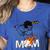 Proud Baseball MOM Sports & Softball Nostalgia Women's Heather T-Shirt Heather True Royal Proud Baseball MOM Sports & Softball Nostalgia Women's Heather T-Shirt Heather True Royal