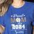Proud Mom Of a 2024 Senior Class Of 2024 Baseball Mom Women's Heather T-Shirt Heather True Royal Proud Mom Of a 2024 Senior Class Of 2024 Baseball Mom Women's Heather T-Shirt Heather True Royal