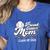 Proud Senior Mom Class Of 2024 Baseball Mom Graduate School Women's Heather T-Shirt Heather True Royal