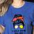 I Only Raise Ballers Softball Baseball Mom Women's Heather T-Shirt Heather True Royal