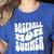 Retro Baseball Mom Summer Groovy Appreciation Premium Women's Heather T-Shirt Heather True Royal Retro Baseball Mom Summer Groovy Appreciation Premium Women's Heather T-Shirt Heather True Royal