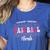 Retro Groovy Baseball Bruh Proud Baseball Mom Women's Heather T-Shirt Heather True Royal