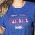 Retro Groovy Baseball Mom Proud Baseball Mom Women's Heather T-Shirt Heather True Royal