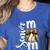 Senior Baseball Mom Class Of 2026 Player Graduation Grad Women's Heather T-Shirt Heather True Royal