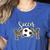 Soccer Mom Dance Mom Baseball Mom Mother Day Women's Heather T-Shirt Heather True Royal