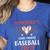 Somebody’s Loud Mouth Baseball Mom Women's Heather T-Shirt Heather True Royal Somebody’s Loud Mouth Baseball Mom Women's Heather T-Shirt Heather True Royal