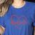 I Am Somebody's Loudmouth Baseball Mama Baseball Mom Women's Heather T-Shirt Heather True Royal I Am Somebody's Loudmouth Baseball Mama Baseball Mom Women's Heather T-Shirt Heather True Royal