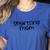 Sportsing Mom Sports Mom Baseball Mom Football Mom Women's Heather T-Shirt Heather True Royal