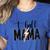 T-Ball Mama Baseball Mama Baseball Mom Women's Heather T-Shirt Heather True Royal T-Ball Mama Baseball Mama Baseball Mom Women's Heather T-Shirt Heather True Royal