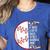 It Takes a Lot Of Balls To Be a Baseball Mom Women's Heather T-Shirt Heather True Royal